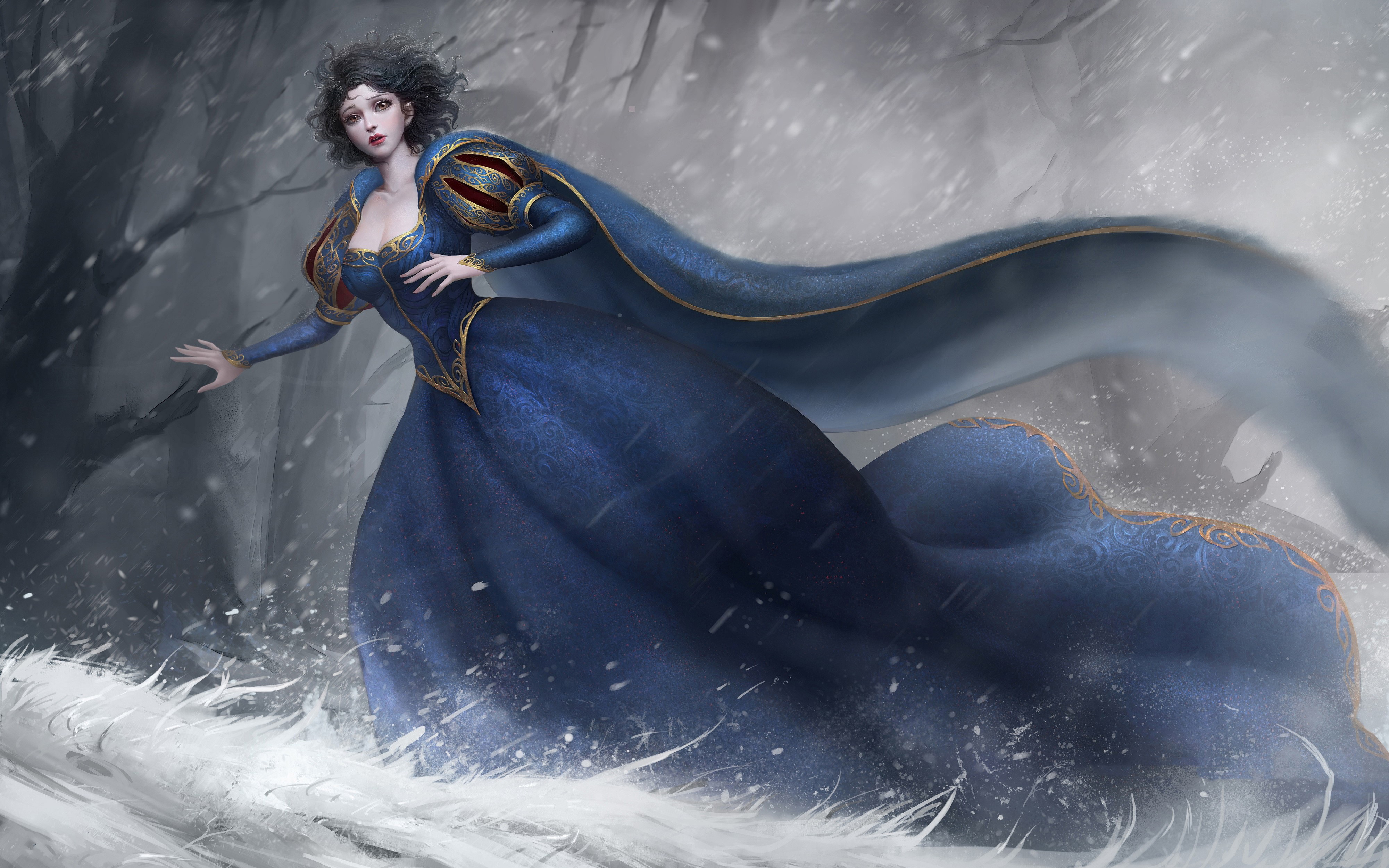 Snow White Artwork 4K256585410